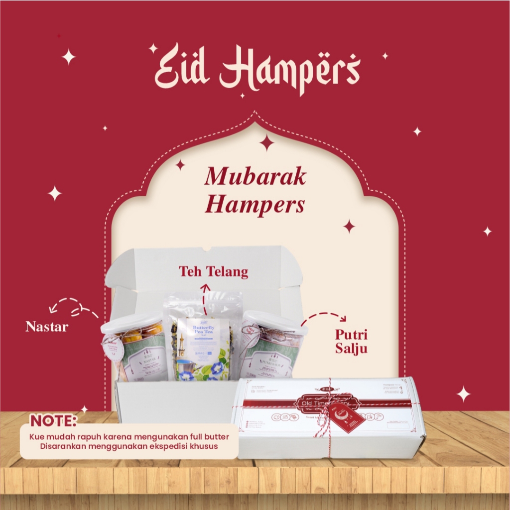 

Ied Hampers Old Time bakery | Hampers Lebaran Nastar Putri Salju Teh Bunga Telang
