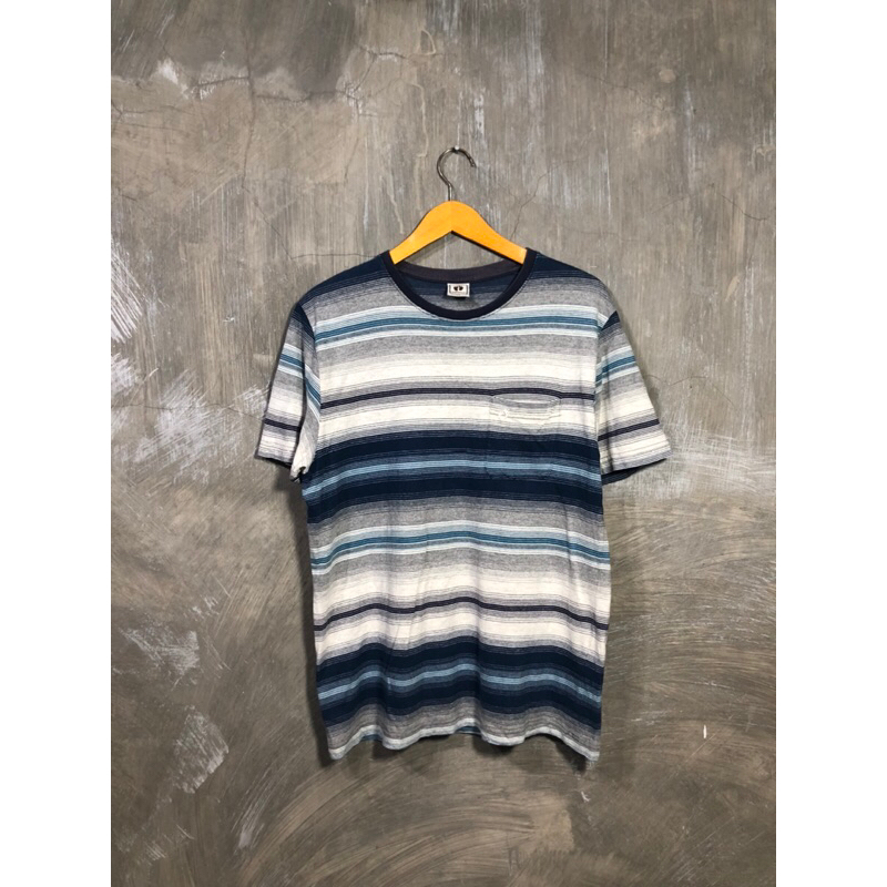 Vintage Hang ten Stripe Pocket T-shirt Carhartt Style