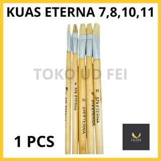 

(1 PCS) Kuas Eterna/ Kuas Lukis/ Kuas Gambar/ Kuas no. 7/ Kuas no.8/ Kuas no.10/ Kuas no.11