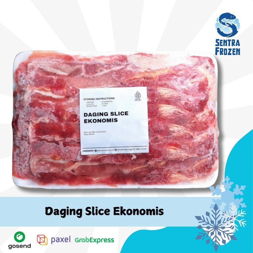 

DAGING SLICE EKONOMIS 500 GRAM
