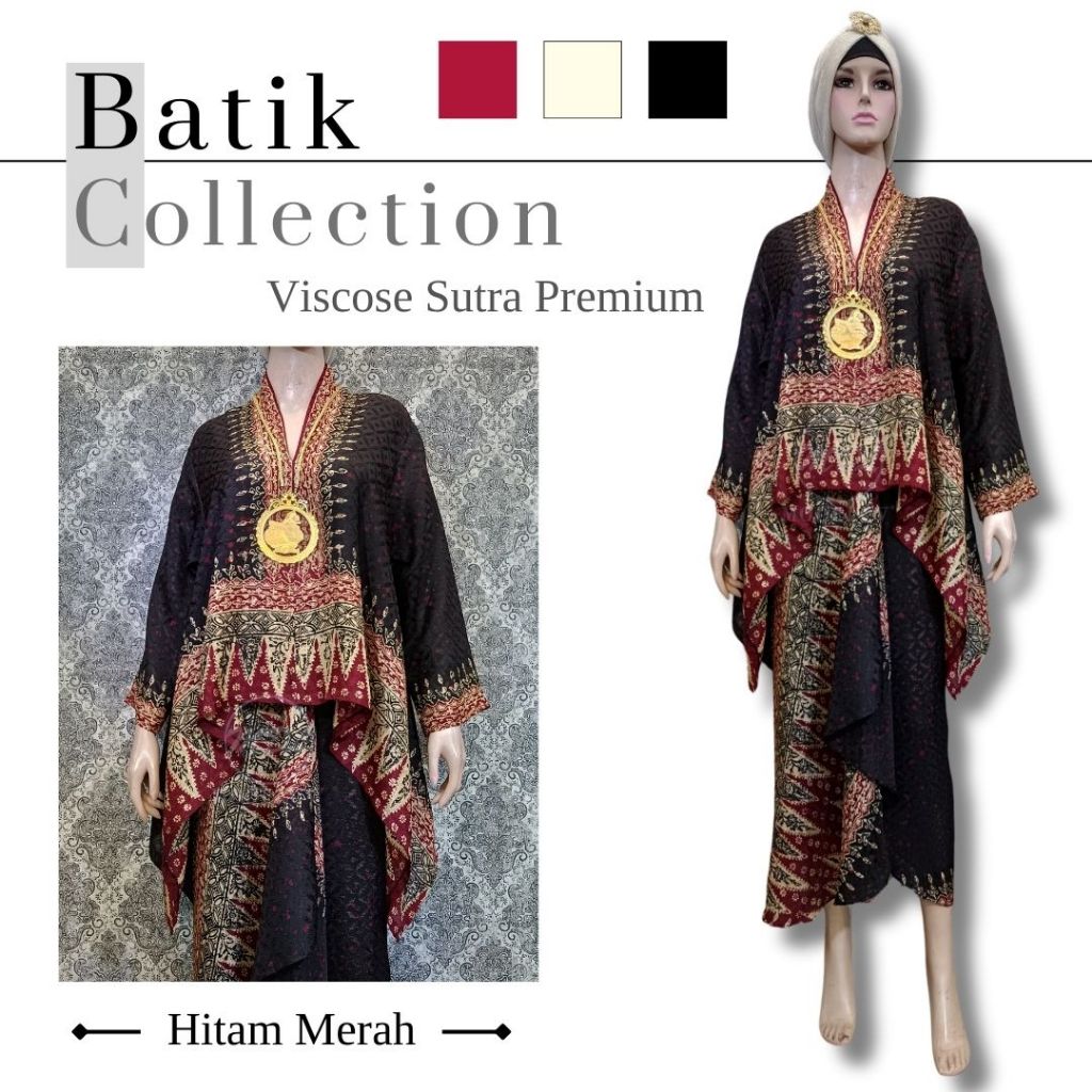 Set Rok Ayumi Batik Viscose Sutra Cipratan  -  Modeluv