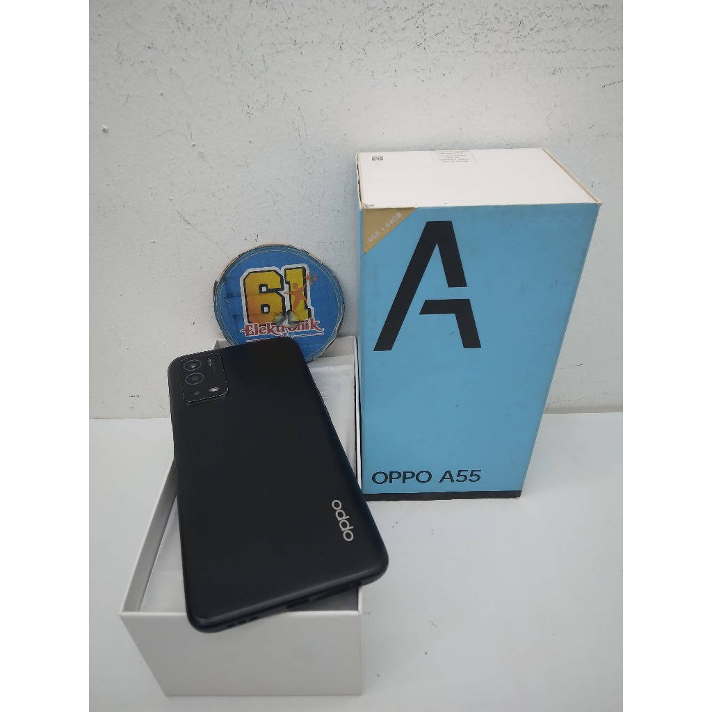 HP OPPO A55 4/64 GB/HP OPPO BEKAS MURAH