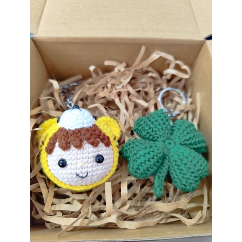 PELUNASAN CUSTOM ORDER HORANGI & CLOVER KEYCHAIN