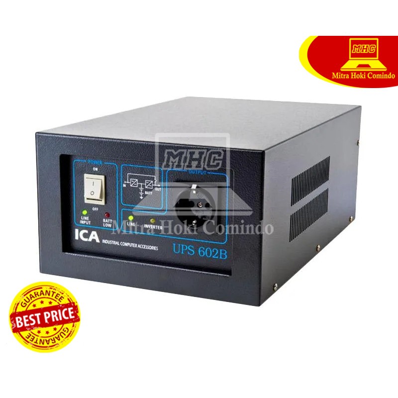 UPS ICA 1200VA UPS ICA PN 602B ICA 602B 1200VA