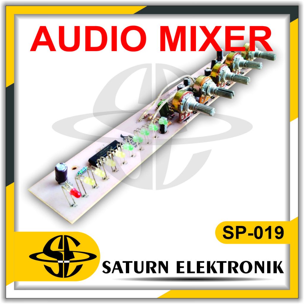 Kit Audio Mixer SP-019