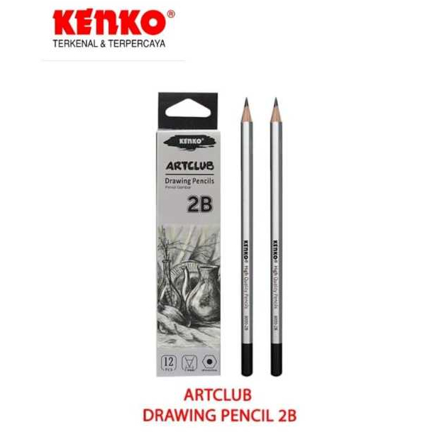 

KENKO ARTCLUB DRAWING PENCIL - 2B