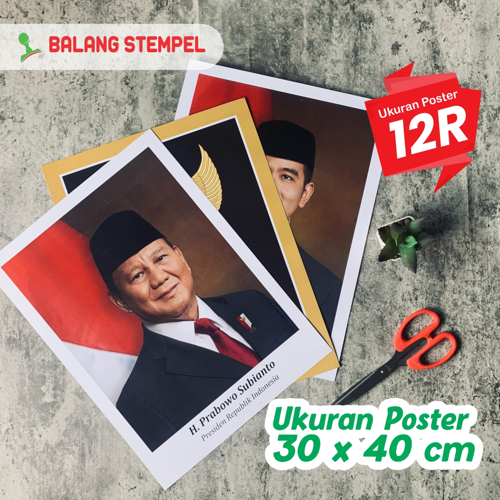 

Cetak Foto Presiden Wakil Dan Garuda Photo HD 30x40 cm