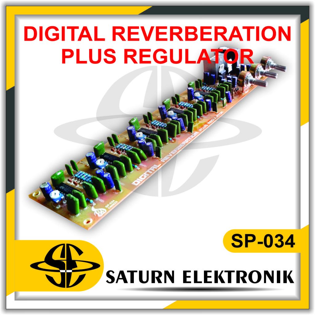 Kit Digital Reverb 5 IC + Regulator SP-034