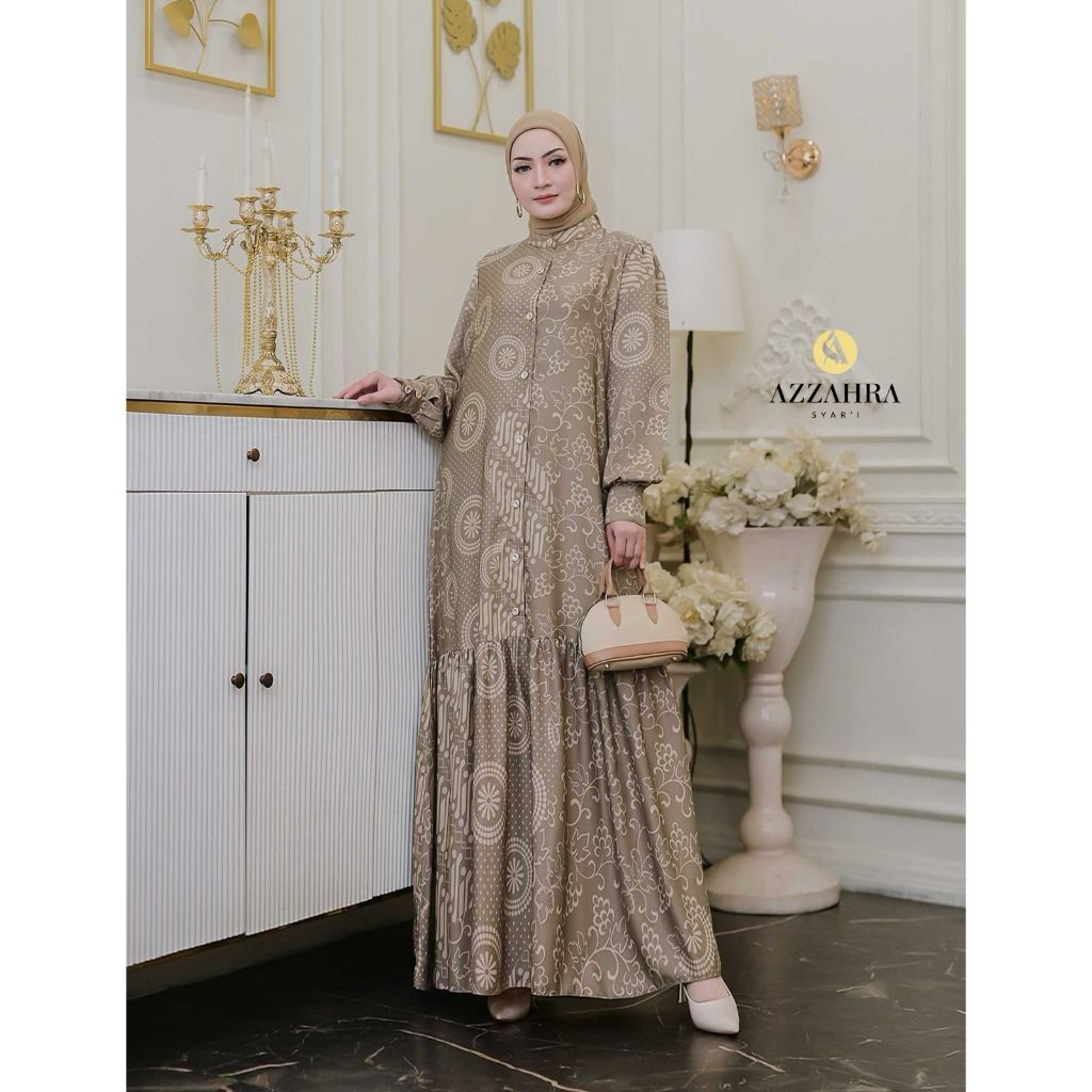 Gamis Azzahra Premium / Dress Azzahra / Azzahra Original / Gamis Mewah Azzahra / Azzahra Syari