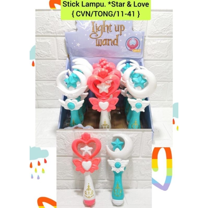 Mainan Tongkat Lampu Stick Lamp Star Love