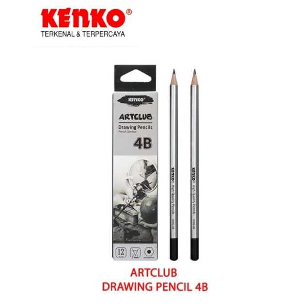 

KENKO ARTCLUB DRAWING PENCIL - 4B