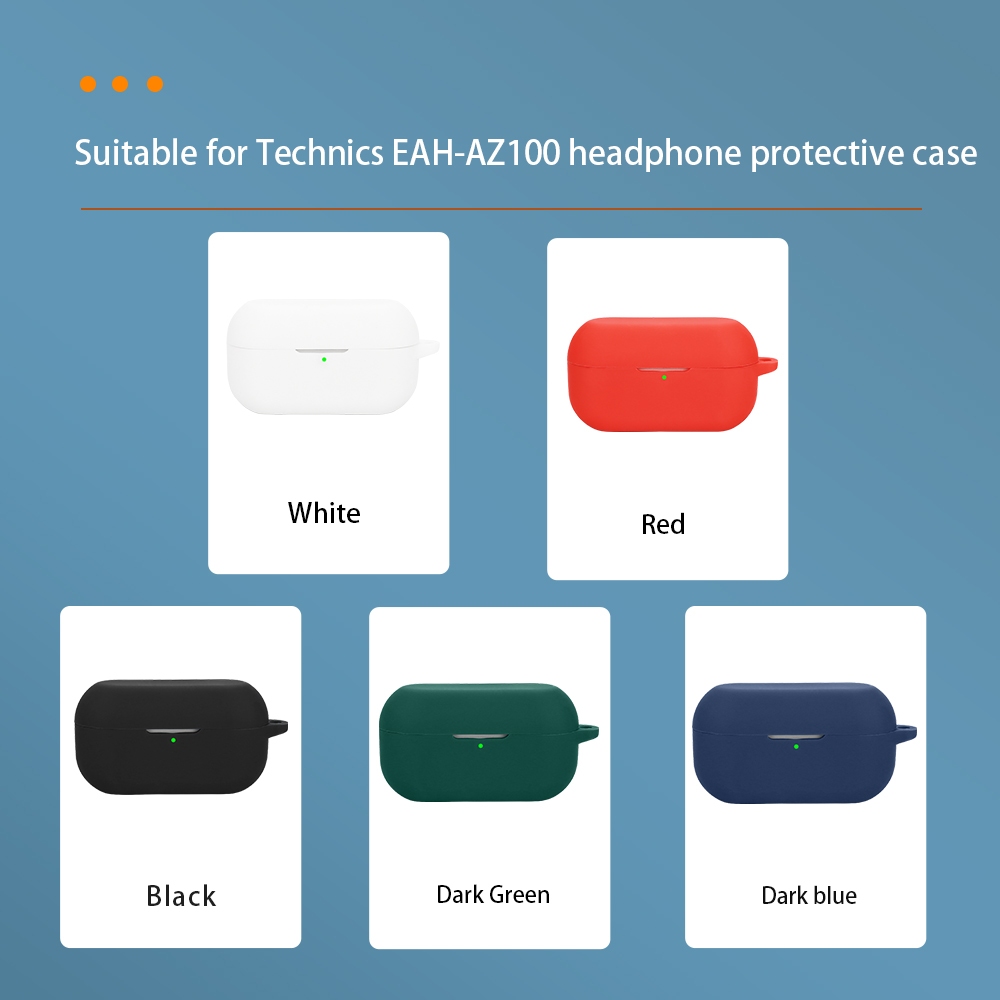Case Casing Cover Silicone Protective Panasonic Technics EAH-AZ100 TWS / TechnicsEAHAZ100TWS+ Carabi