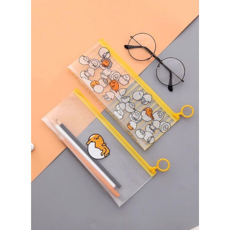 

tempat pensil transparan