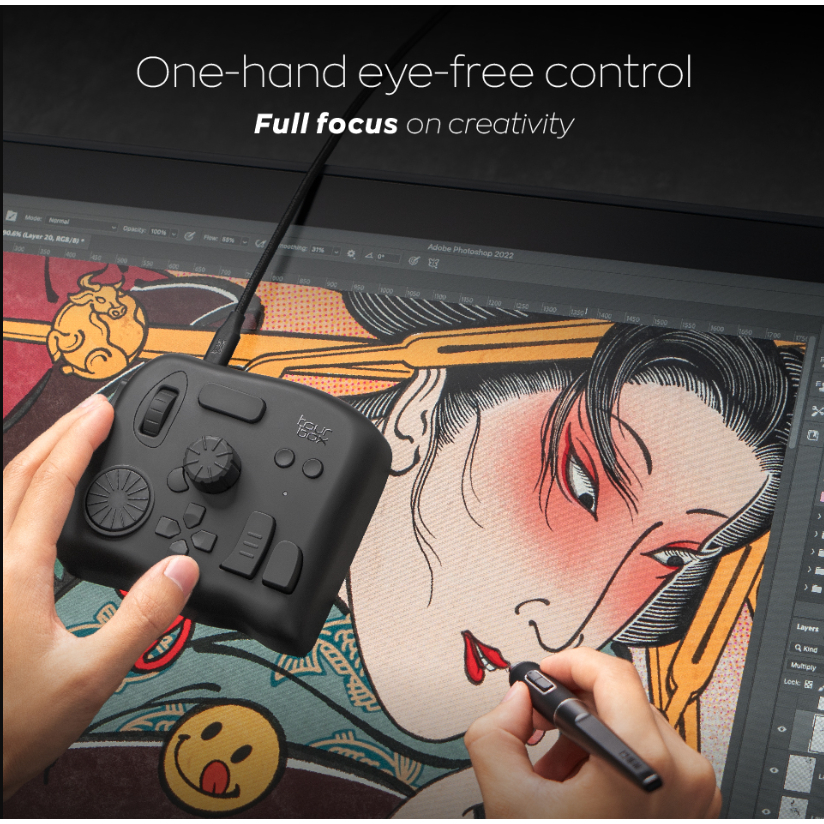 TourBox NEO Editing Controller For Creatives and Post-Production Professionals