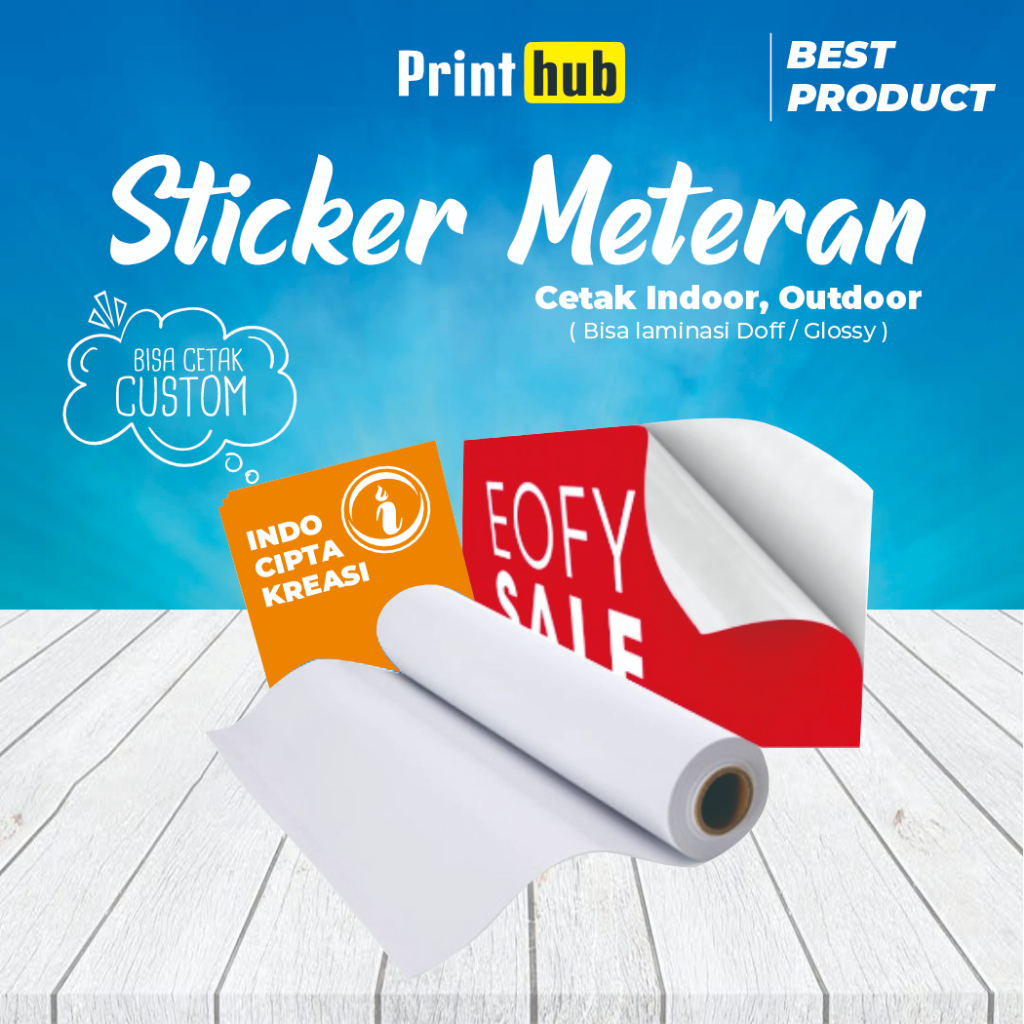 

Cetak sticker murah / Cetak label stiker