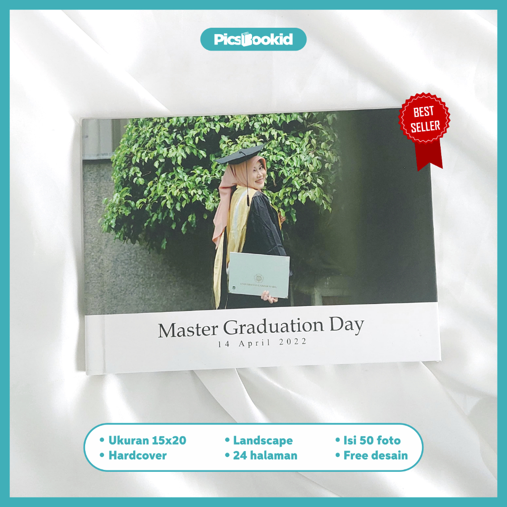 MAGBOOK/PHOTOBOOK HARDCOVER/UKURAN 15X20 - 24/36/60 HALAMAN - LANDSCAPE [SMALL SERIES]