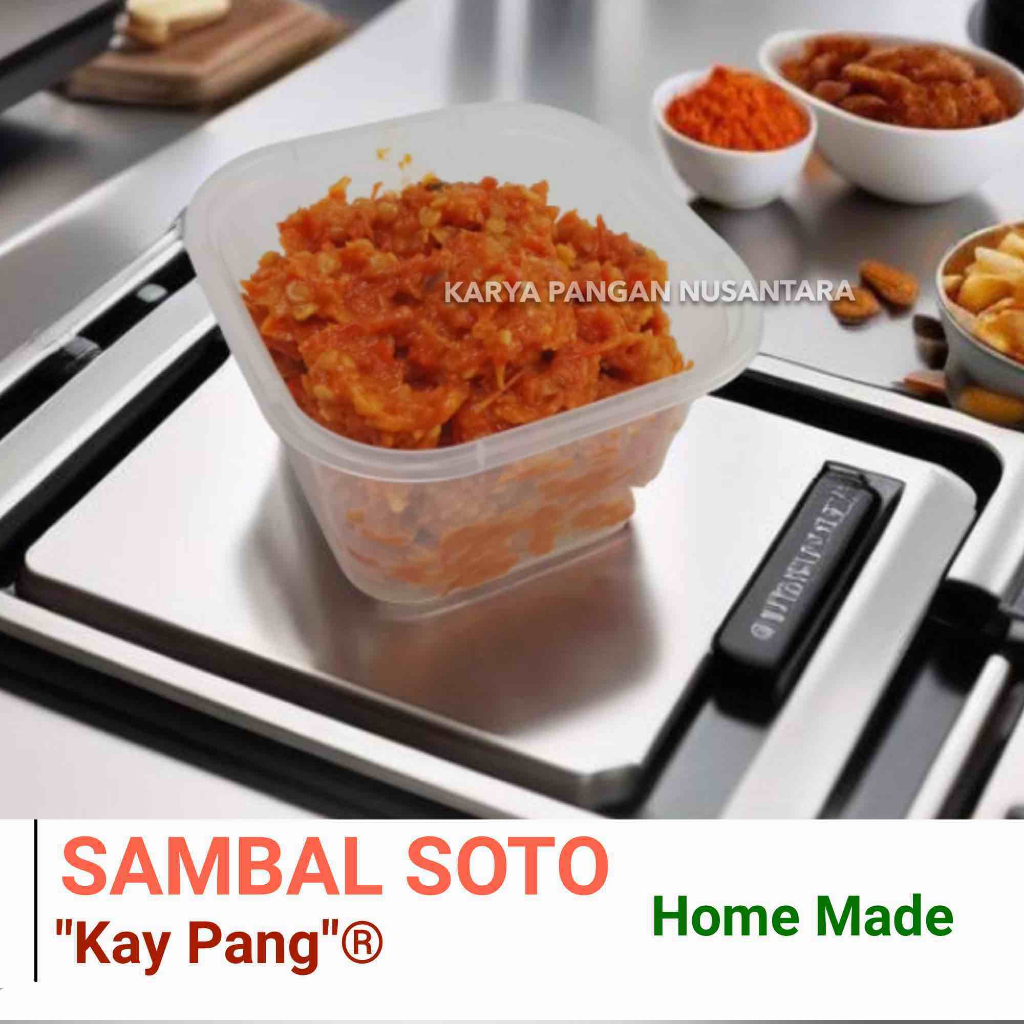 

SAMBAL SOTO "KAY PANG" SAMBAL BAKSO SAMBAL GADO-GADO SAMBAL BOTOL HOME MADE KEMASAN SACHET