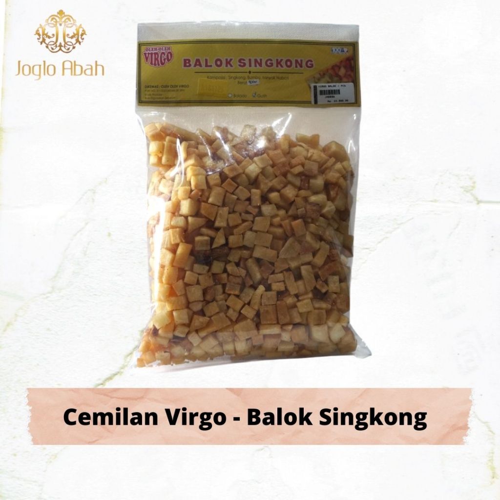 

Virgo Cemilan Balok Singkong - Joglo Abah