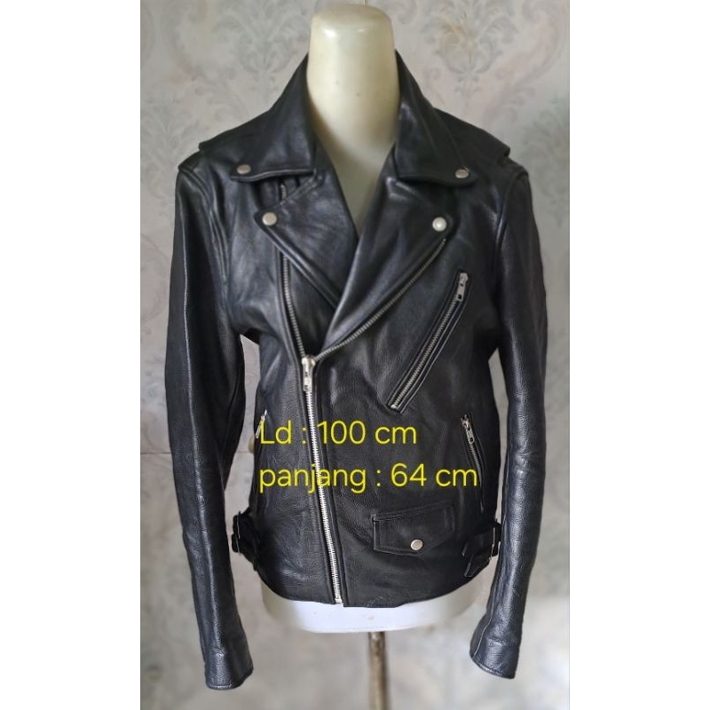 Jaket Ramones kulit sapi dari viva studio