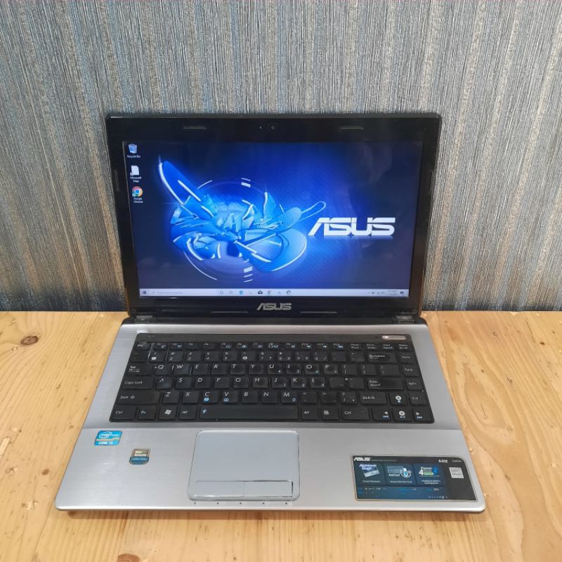 Laptop Asus K43SM intel Core i5 - 2450M Ram 4Gb doble penyimpanan SSD 128Gb+HDD 500Gb Nvdia Geforce 
