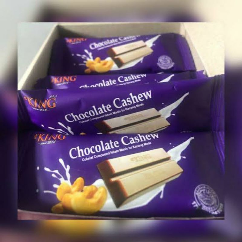 

1 Dus Dking Cokelat Cashew Enak (isi 4 Kotak)