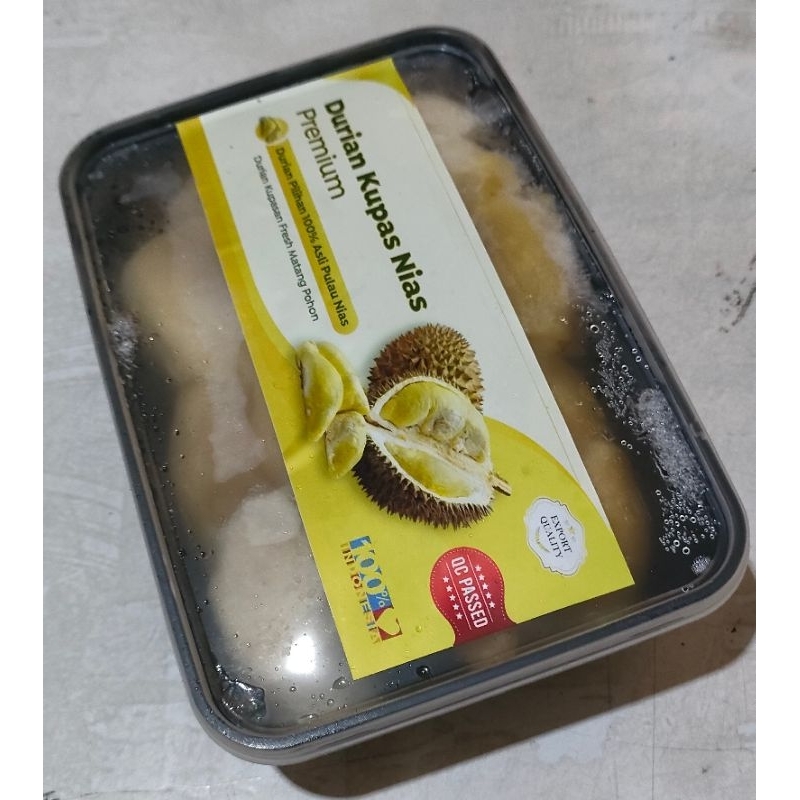 

Durian kupas nias500gr