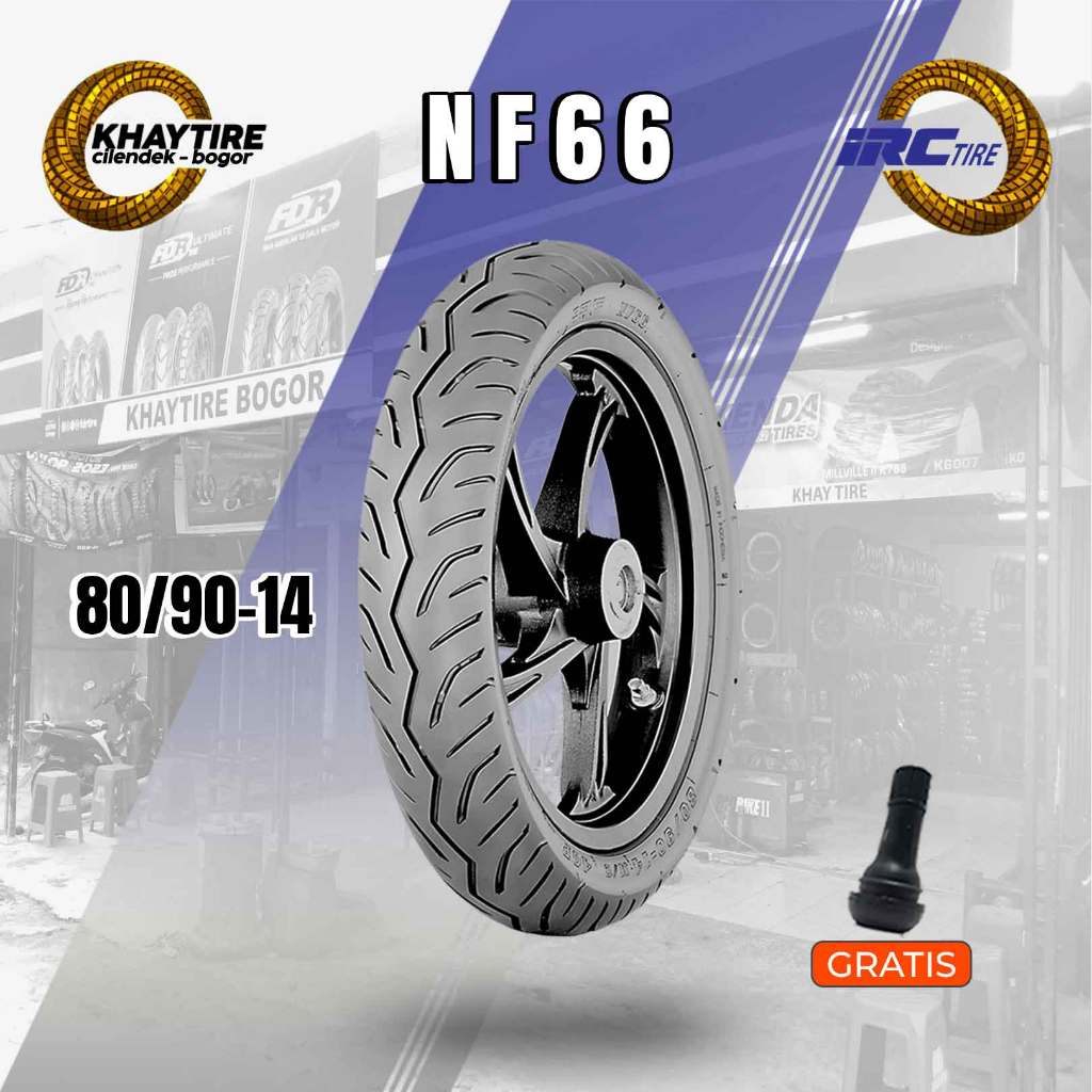 Ban Motor Matic IRC NF66 80/90 Ring 14 Tubeless