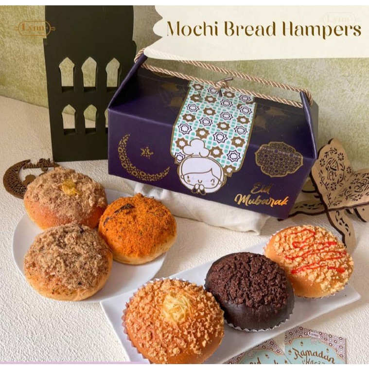 

EID Hampers Lebaran - Mochi bread (Konfirmasi tgl kirim ke admin)