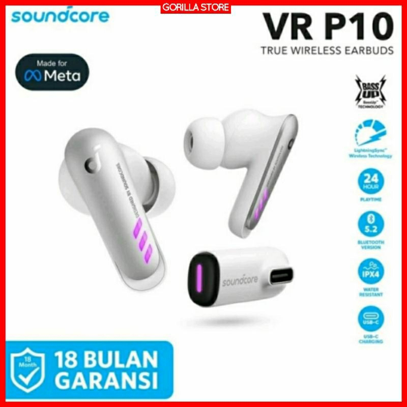 Anker Soundcore VR P10 Wireless Gaming Earphone  Tws Oculus Quest A3850