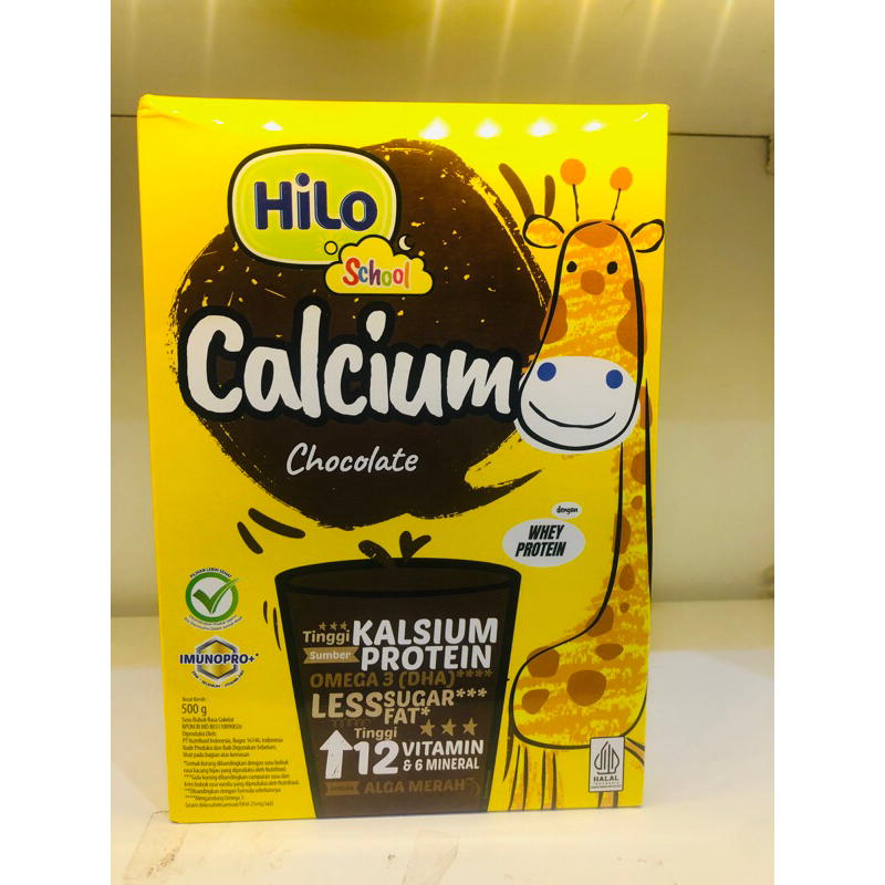 

HILO SCHOOL 500 GRAM CHOCOLATE tinggi kalsium untuk anak anak