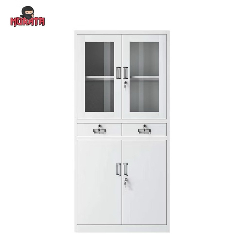Lemari Arsip Kantor Besi 2 Pintu / Lemari Buku Besi Pintu Swing
