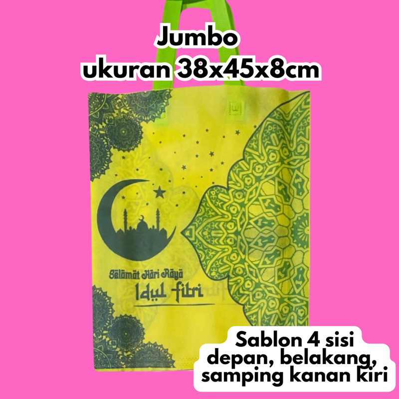 

Goodie Bag Lebaran Sembako Beras 5kg ukuran 38x45
