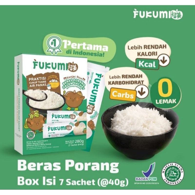 

BERAS - Fukumi Beras Porang Box dan Pouch