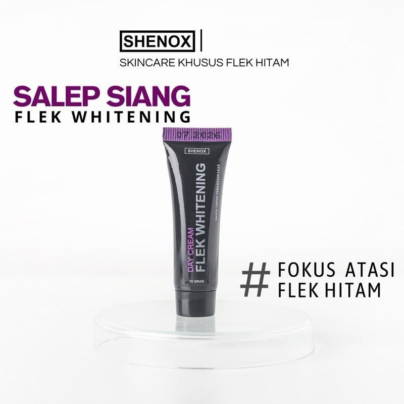 Shenox Skincare Salep Flek Day Whitening Resmi BPOM | Salep Pagi Flek Hitam