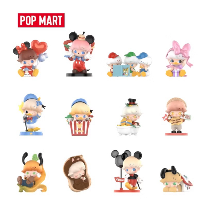 ready stock dimoo x disney blind box figure