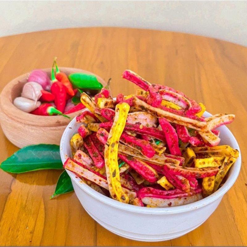 

Seblak Kerupuk Beton Jaat 250gr - Bumbu Melimpah - H.R.K Makanan Pedas