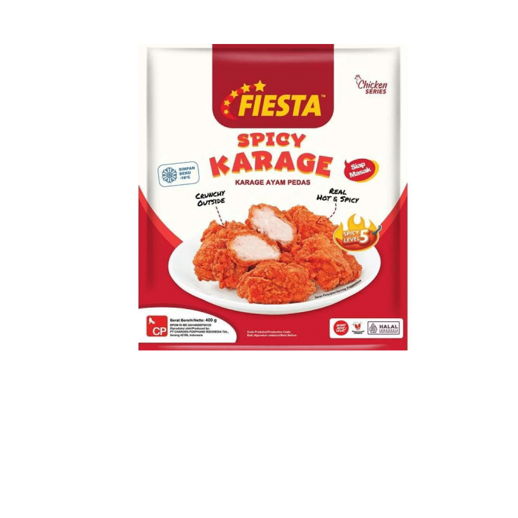 

Fiesta Spicy Karage Daging Paha Ayam / Ayam 400 Gram