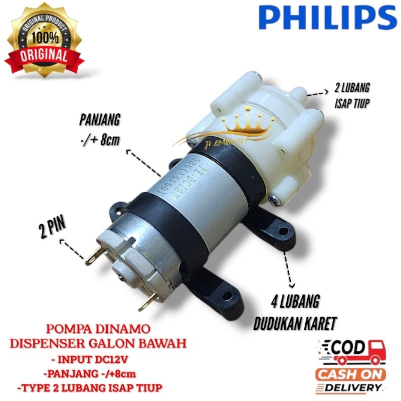 DINAMO POMPA AIR GALON BAWAH DISPENSER PHILIPS