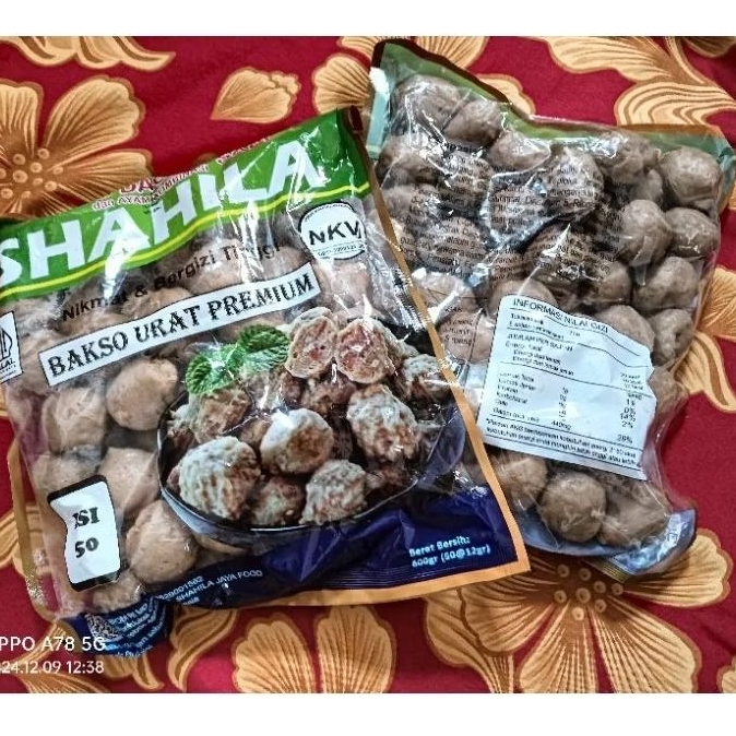 

BAKSO SHAHILA URAT ISI 50 BUTIR