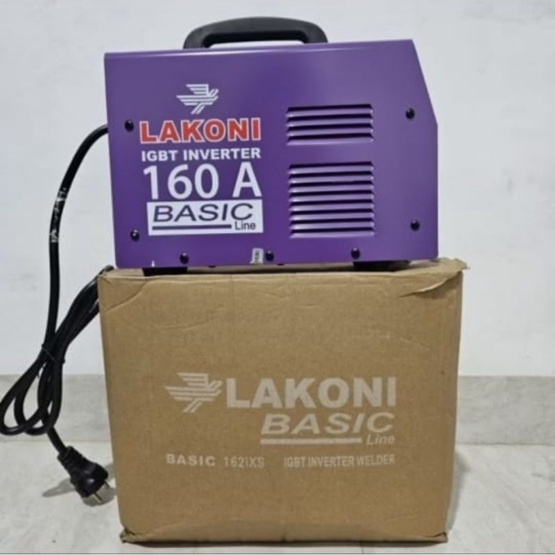 Mesin Las LAKONI BASIC 900 Watt Trafo Las IGBT Inverter 160 A