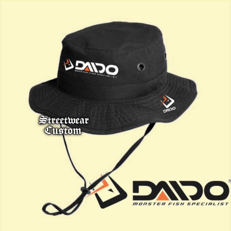 DAIDO FISHING / Topi Mancing Rimba Adventure Outdoor Fashion / Topi Gunung Jungle Hat Cowok Cewek