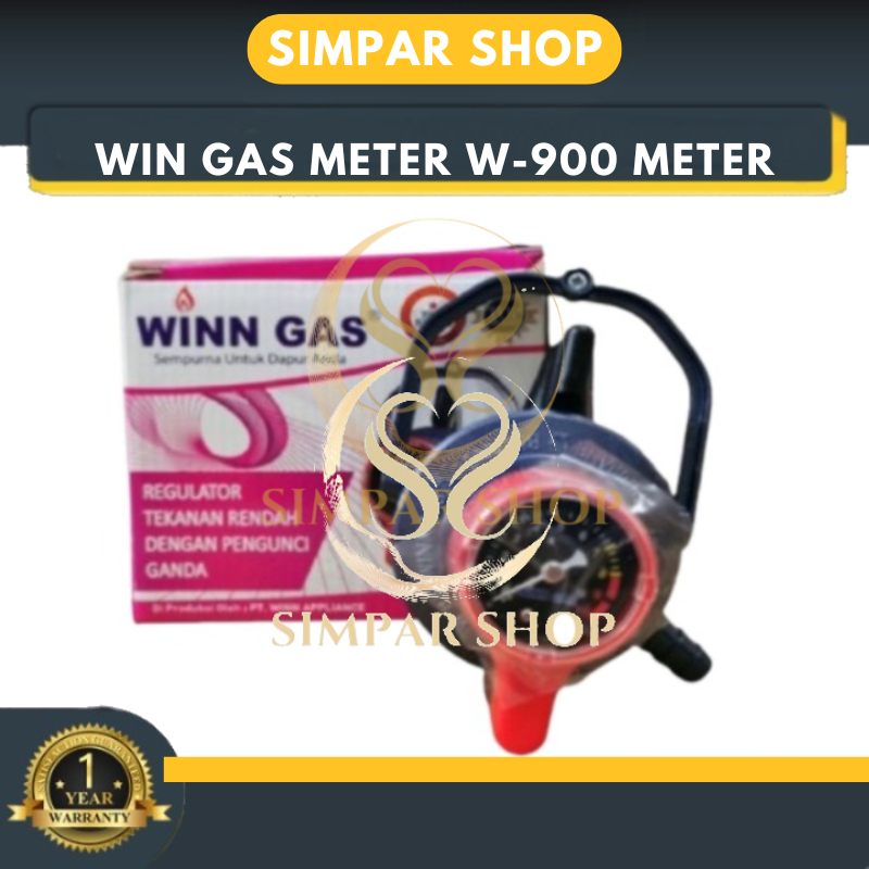 REGULATOR GAS WIN GAS W900 METER ORIGINAL MURAH KWALITAS BAGUS
