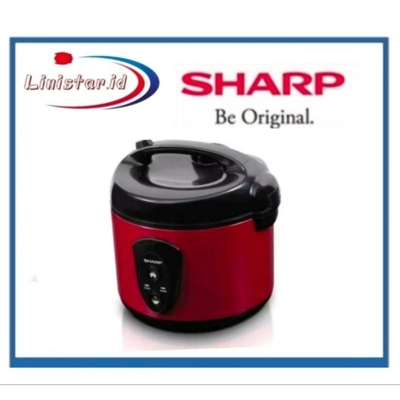 MAGIC COM Sharp KSN 18MGRD(MERAH) Magic Com / Rice Cooker Sharp KSN 18 MG -Kapasitas 1.8 liter