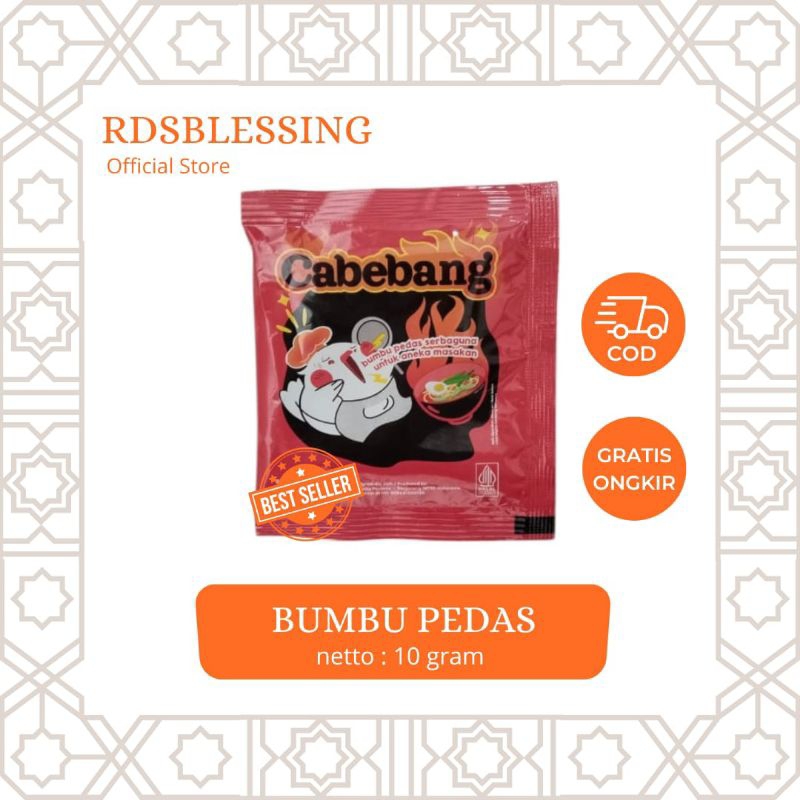 

Bumbu pedas 10 gram kemasan sachet kecil