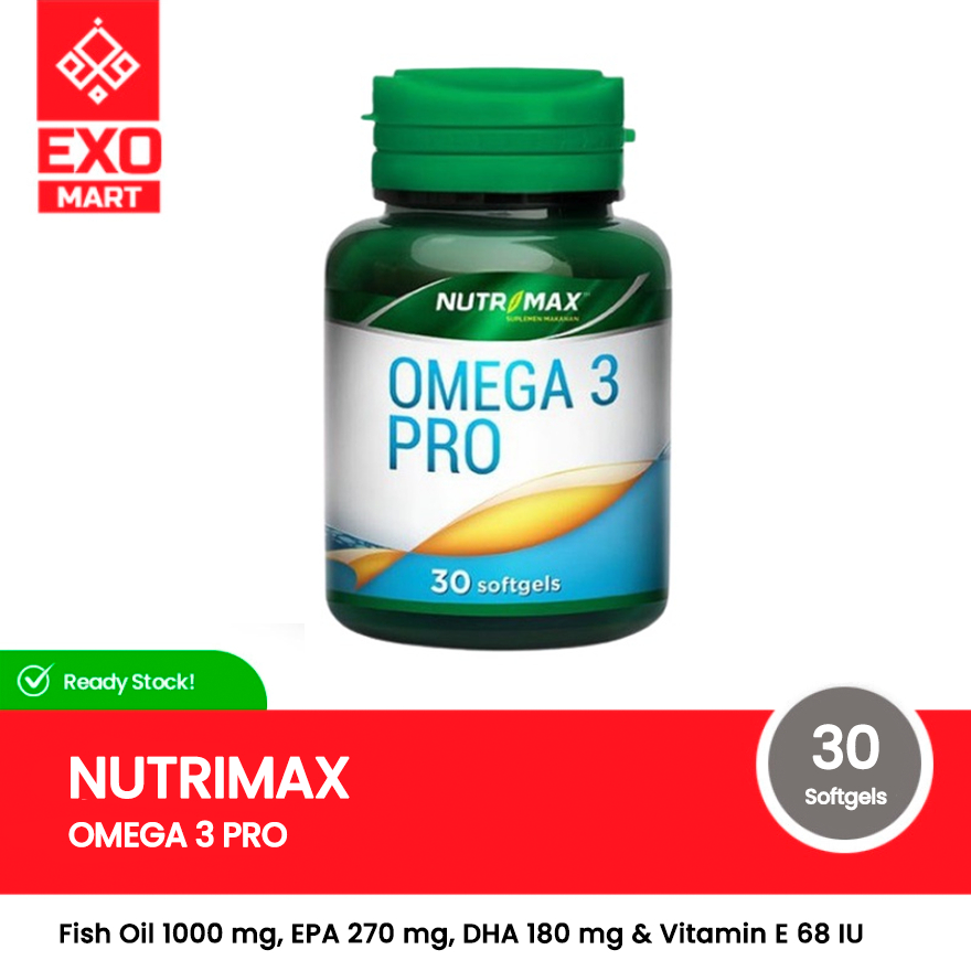 Nutrimax - Omega 3 Pro 30 Softgels