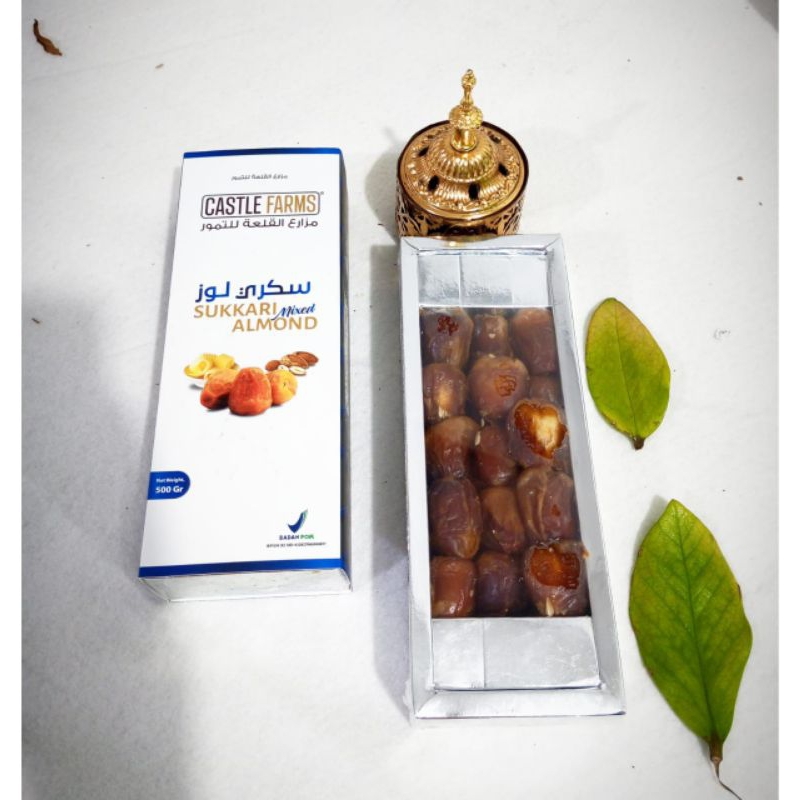 

Kurma Sukari Almond dan Butter 500 gr
