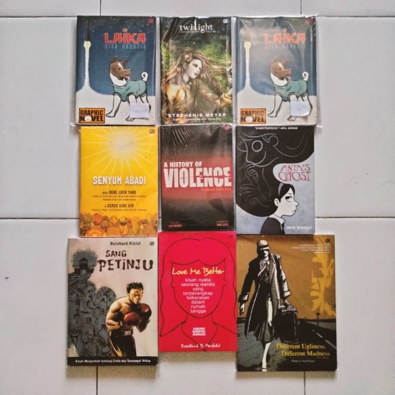 Novel Grafis - Graphic Novel - Edisi Bahasa Indonesia
