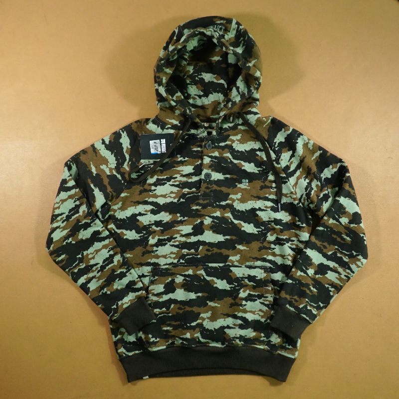 JAKET HOODIE INSIGHT ARMY M ORIGINAL