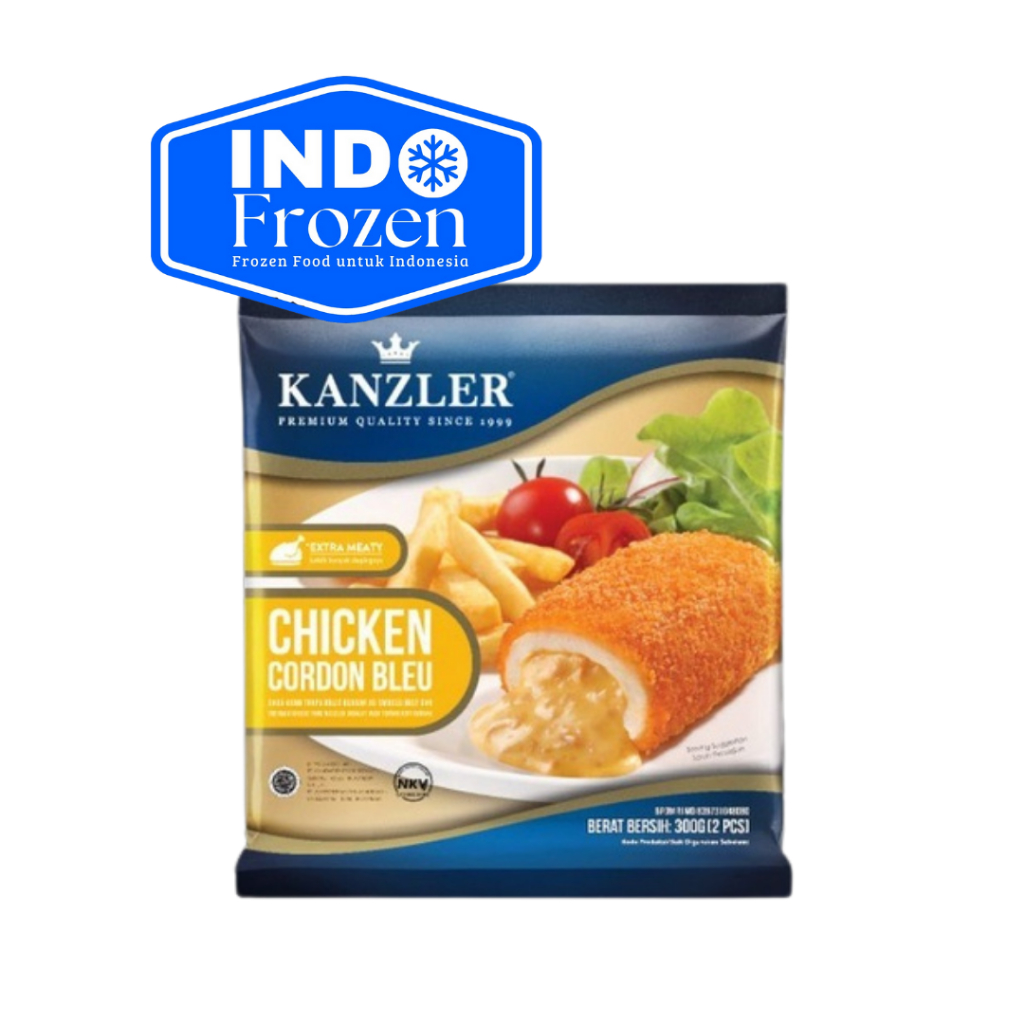 

KANZLER CHICKEN CORDON BLEU 300GR ISI 2 AYAM OLAHAN