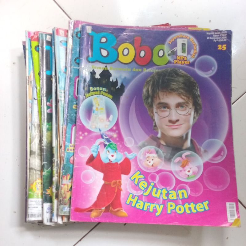 Majalah Bobo, Bobo Junior Preloved, kondisi apa adanya
